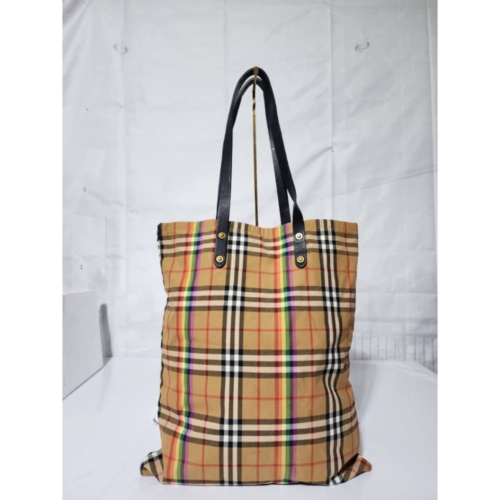 Authentic Burberry Nova Check Rainbow Tote Bag - Picture 6 of 14